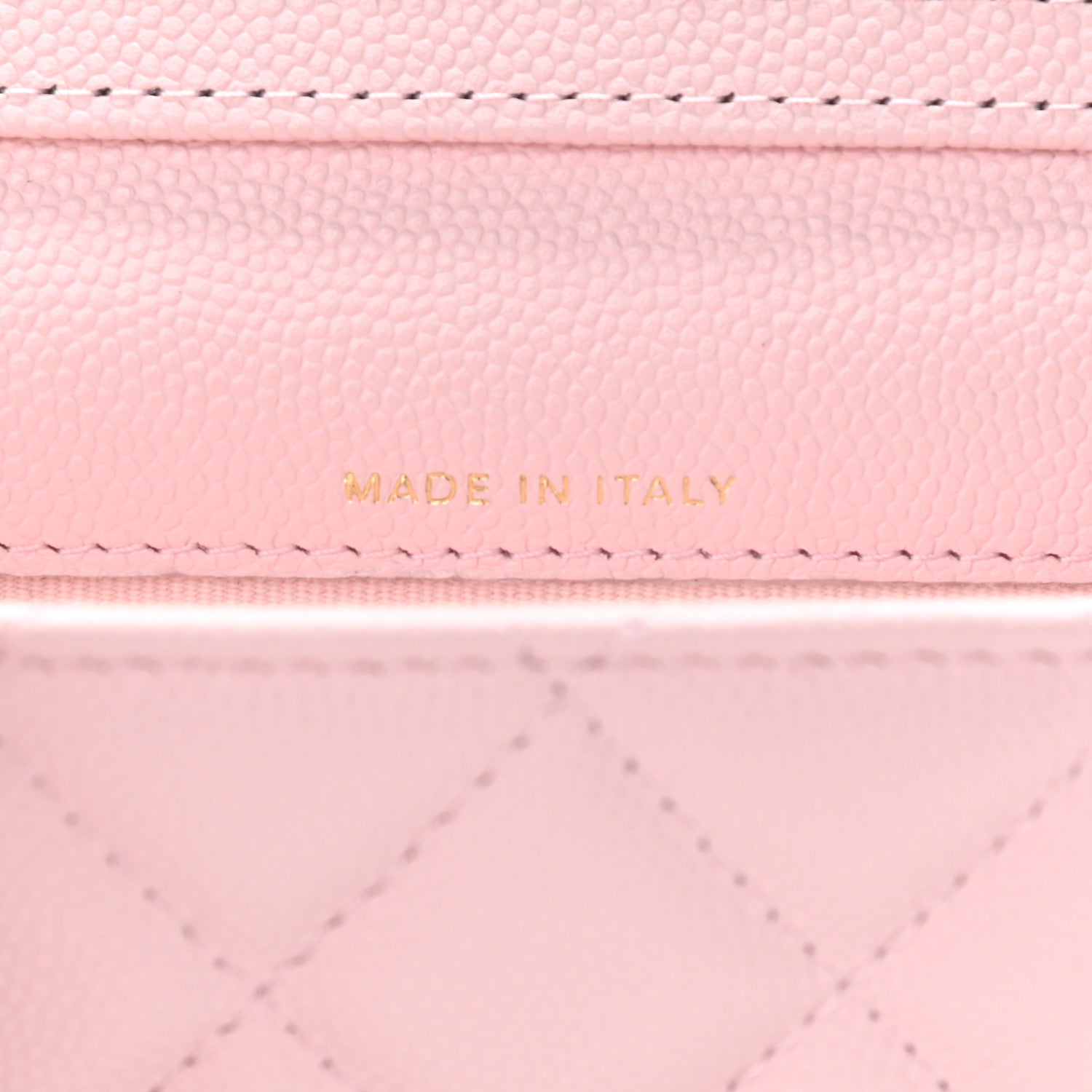 Chanel Caviar Quilted Mini Chain Bag Pink 7 of 13