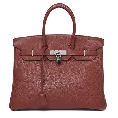Hermes Togo Birkin 35 Brique 1 of 29