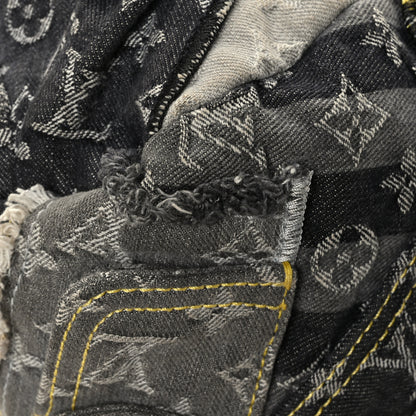 Louis Vuitton Denim Patchwork Bowly Black 9 of 10