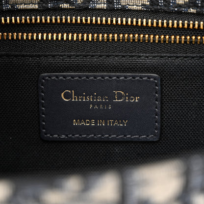 Christian Dior Oblique 30 Montaigne Flap Bag Blue 6 of 11