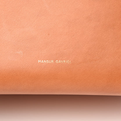 Mansur Gavriel Vegetable Tanned Calfskin Bucket Bag Cammello Rosa 6 of 11