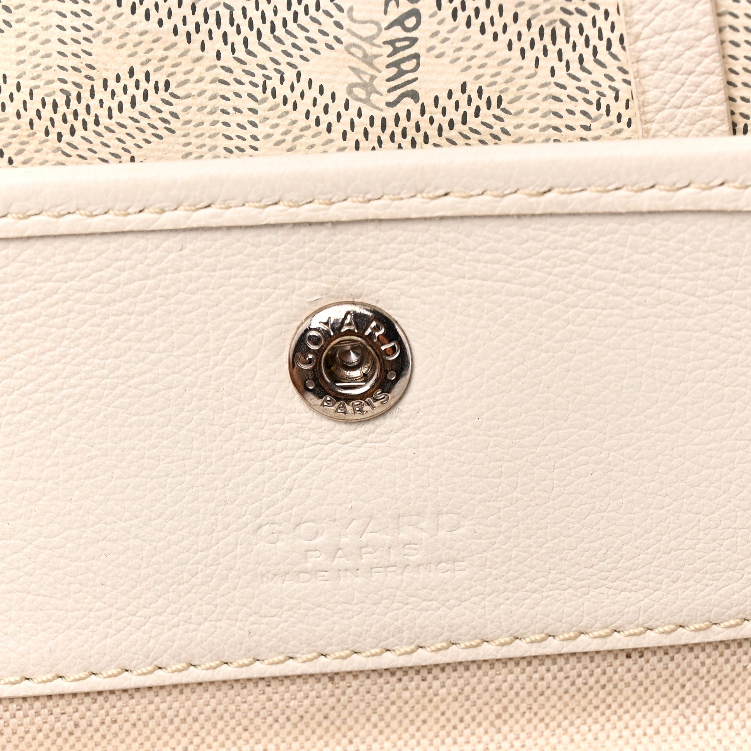 Goyard Goyardine Saint Louis PM White 7 of 14