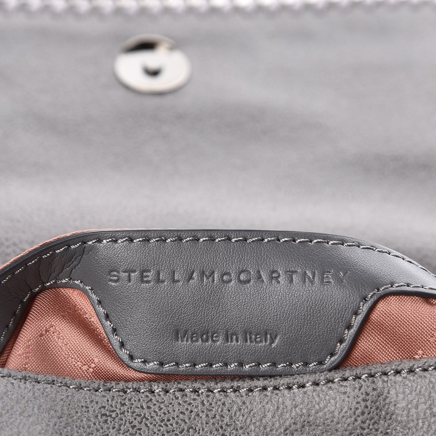 Shaggy Deer Falabella Crossbody Bag Light Grey