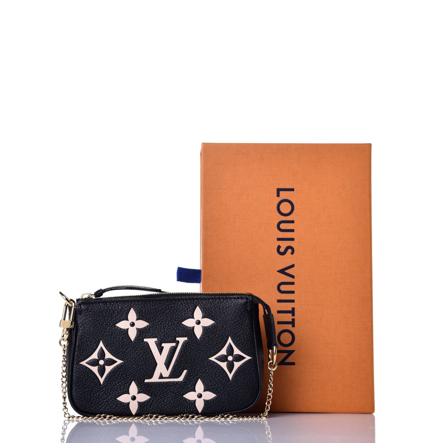Louis Vuitton Empreinte Monogram Giant Mini Pochette Accessories Black 9 of 9