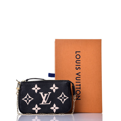 Louis Vuitton Empreinte Monogram Giant Mini Pochette Accessories Black 9 of 9