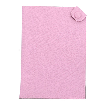 Hermes Epsom Tarmac PM Passport Holder Mauve Sylvestre 1 of 7