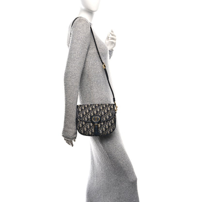 Christian Dior Oblique Medium Bobby Flap Blue 2 of 9