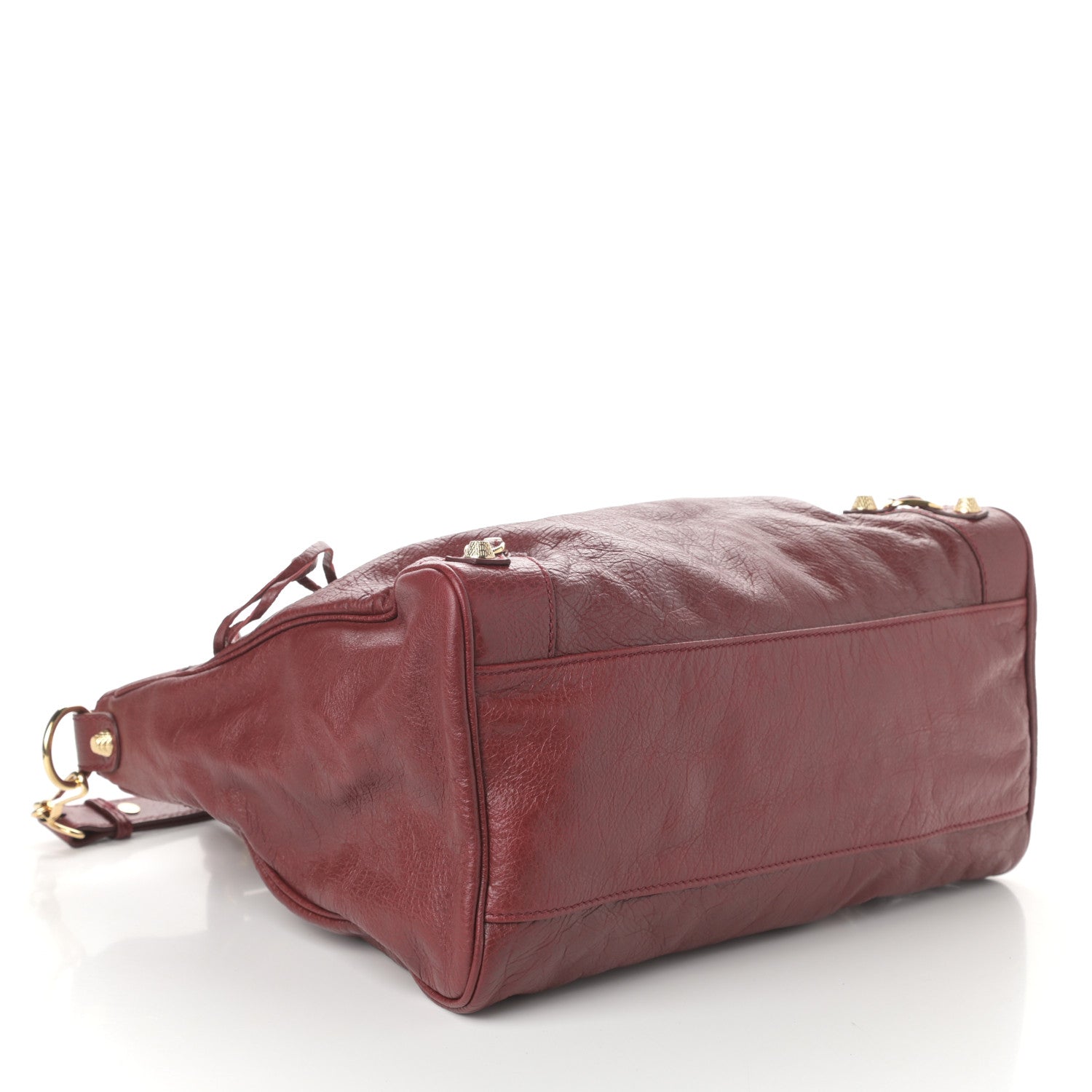 Balenciaga Agneau Giant 12 Gold Hardware Velo Rouge Cerise 4 of 8