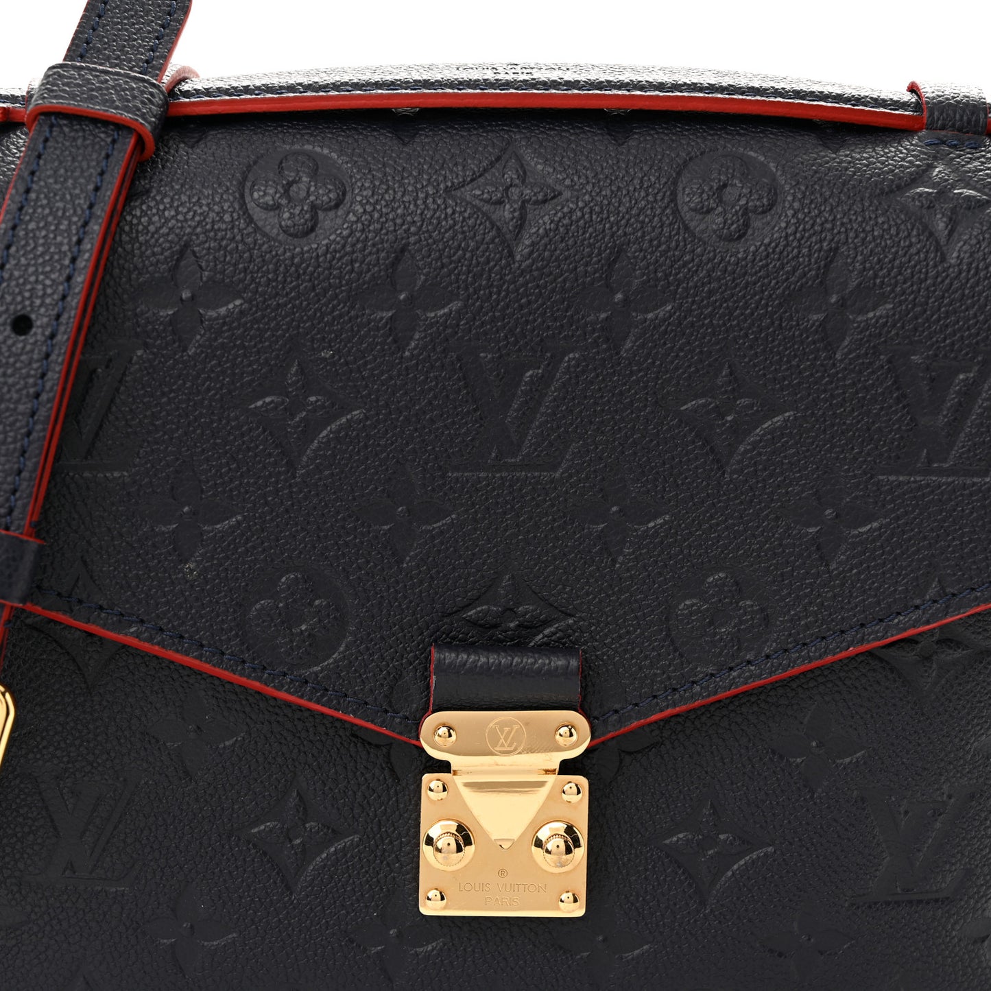 Empreinte Pochette Metis Marine Rouge