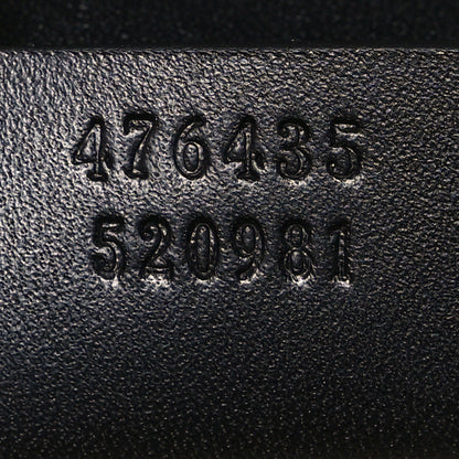 Gucci Nappa GG Supreme Monogram Medium Osiride Top Handle Bag Black Oro Vecchio Beige Ebony 6 of 16