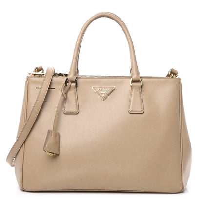 Prada Saffiano Medium Galleria Double Zip Tote Cammeo 1 of 16