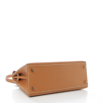 Hermes Chamonix Kelly Sellier 28 Natural 4 of 37