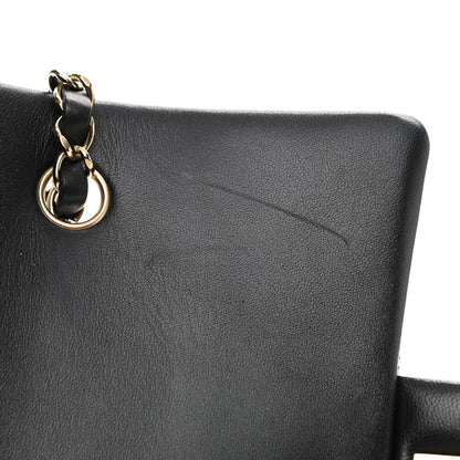 Chanel Lambskin Quilted Mini Rectangular Flap Black 10 of 11