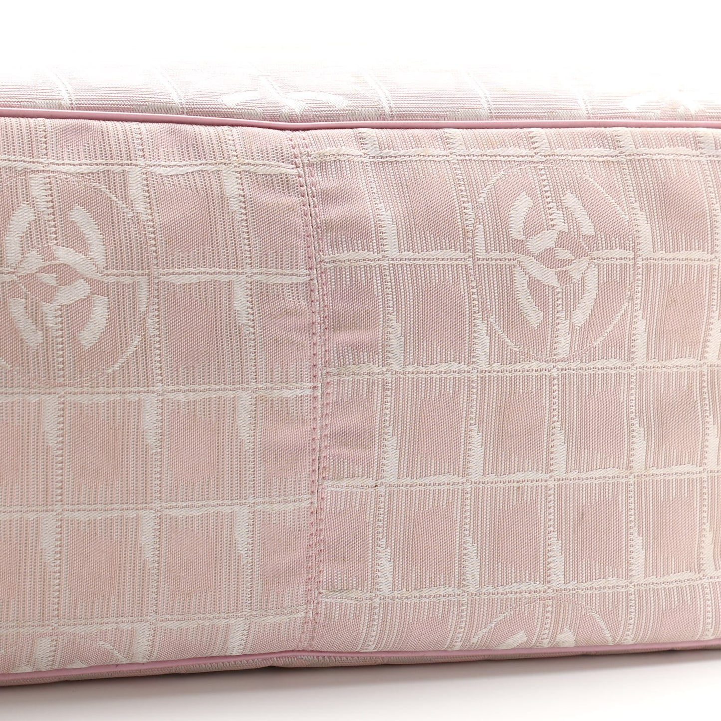 Nylon Medium Travel Tote Pink