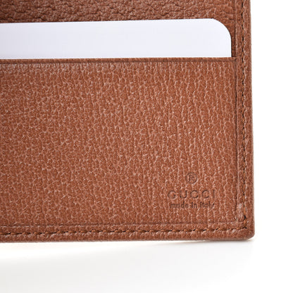 Gucci X MLB Monogram NY Yankees Bi-Fold Wallet Beige Ruggine Ivory 6 of 9