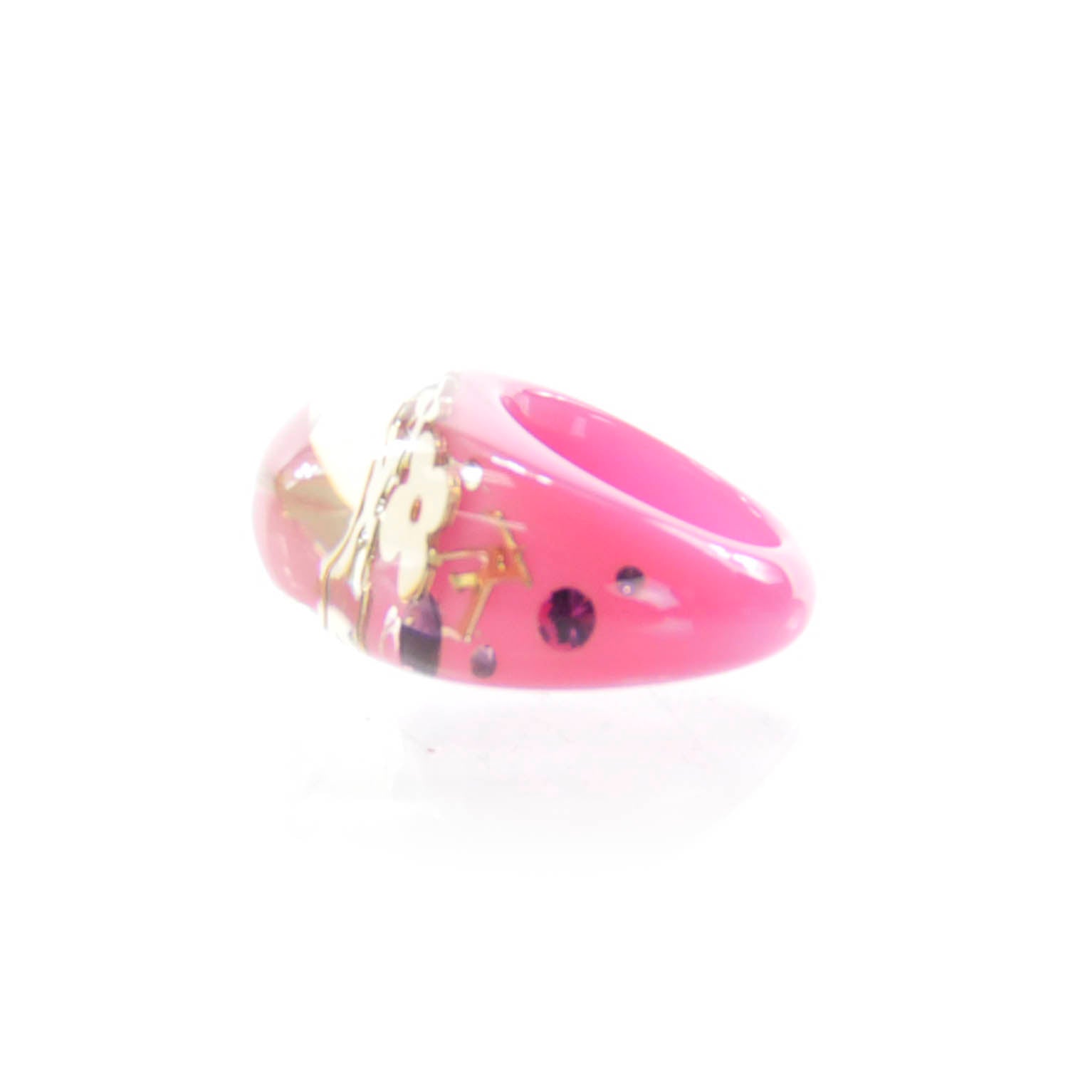Louis Vuitton Inclusion Ring 7 Rose Pop 3 of 5