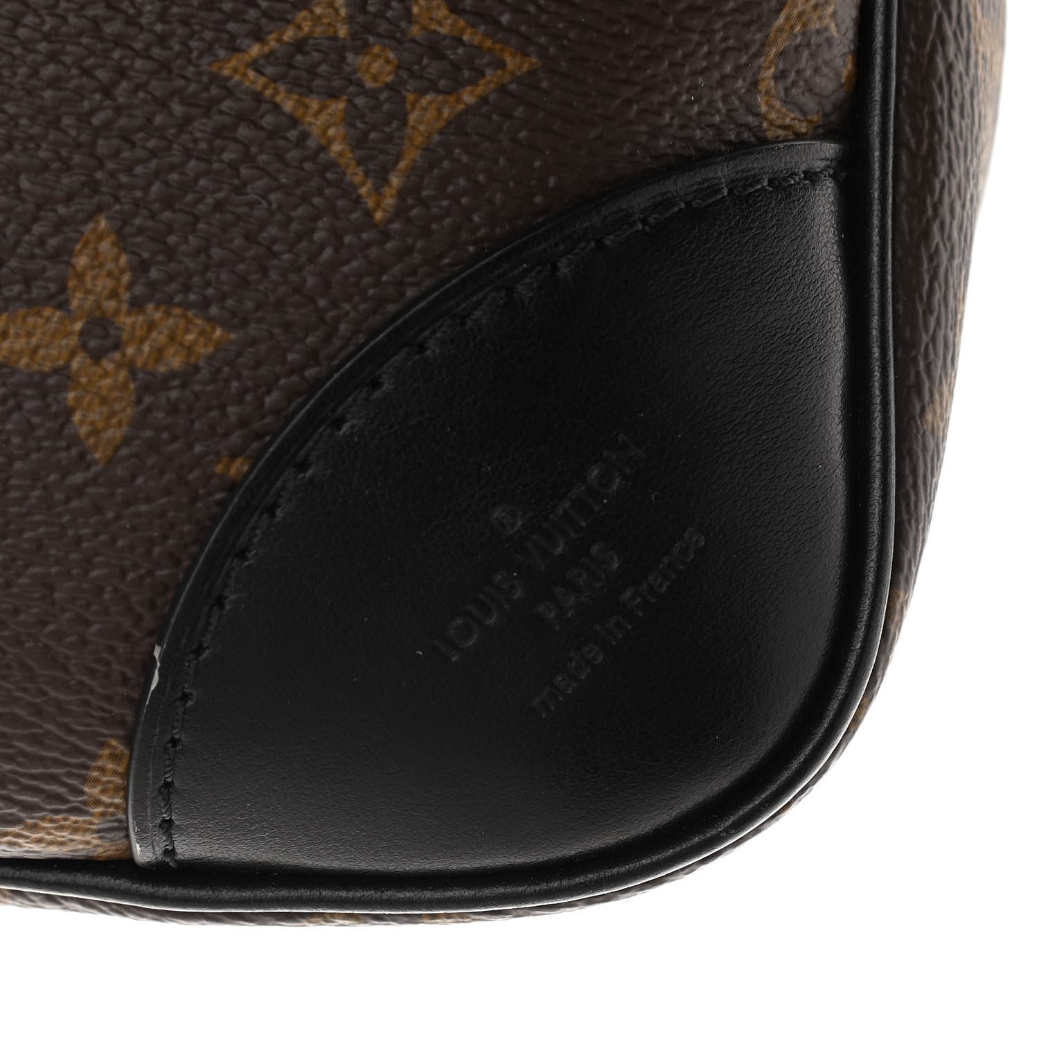 Louis Vuitton Monogram Odeon MM Black 6 of 10