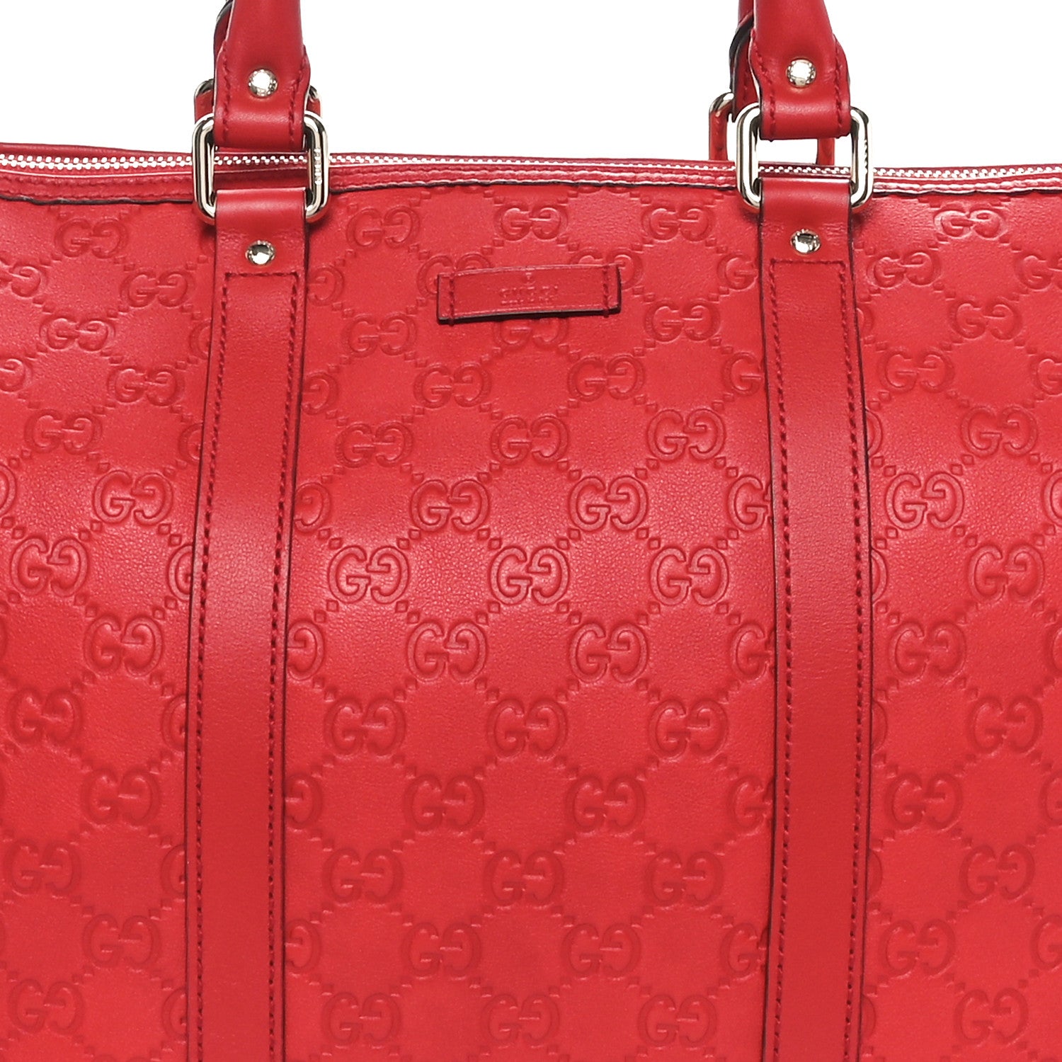 Gucci Guccissima Vitello Tender Medium Joy Boston Sporting Red 8 of 10