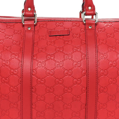 Gucci Guccissima Vitello Tender Medium Joy Boston Sporting Red 8 of 10