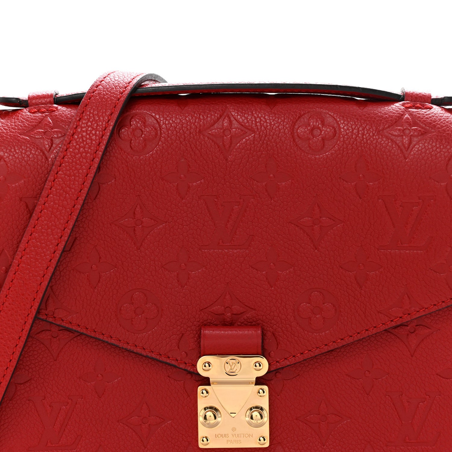 Louis Vuitton Empreinte Pochette Metis Cherry 8 of 10