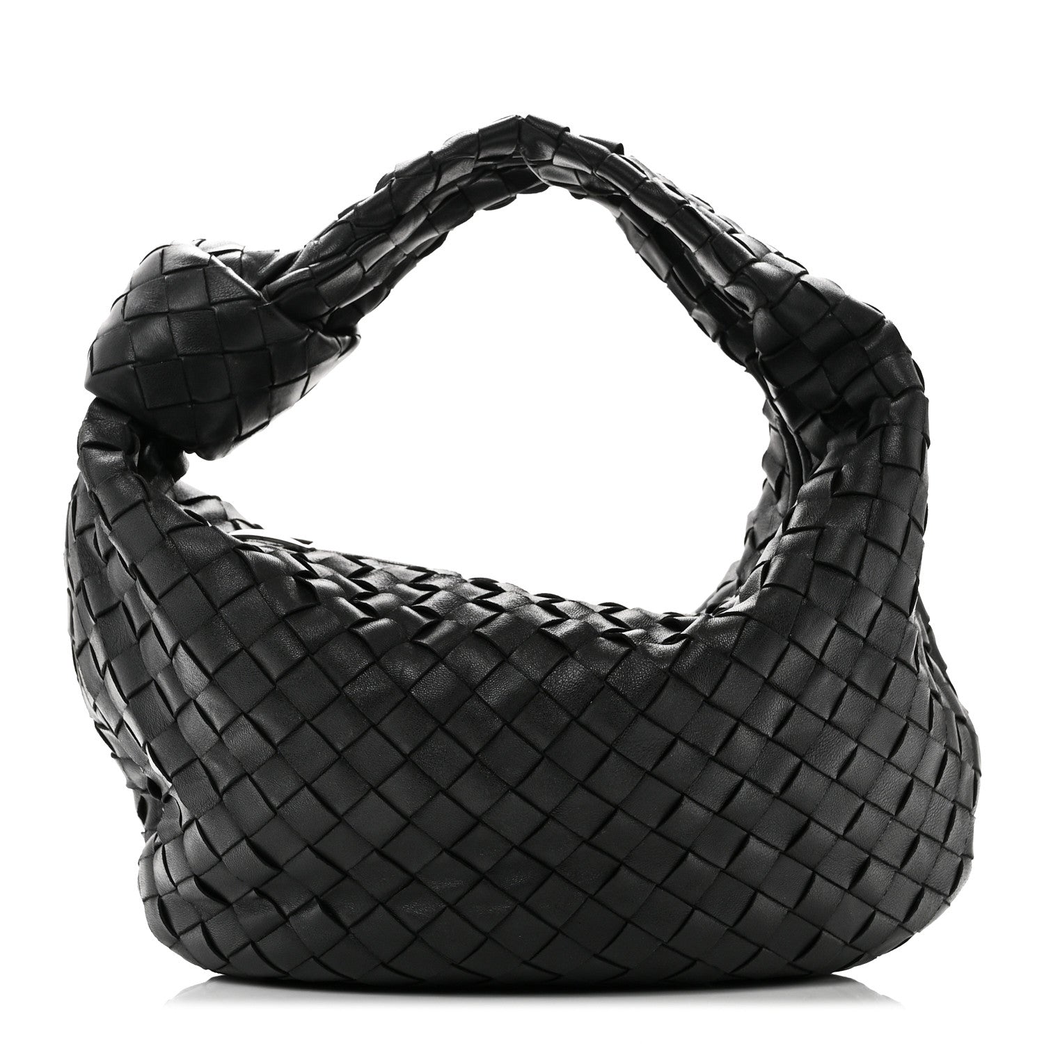 Bottega Veneta Nappa Intrecciato Teen Jodie Hobo Black 1 of 10