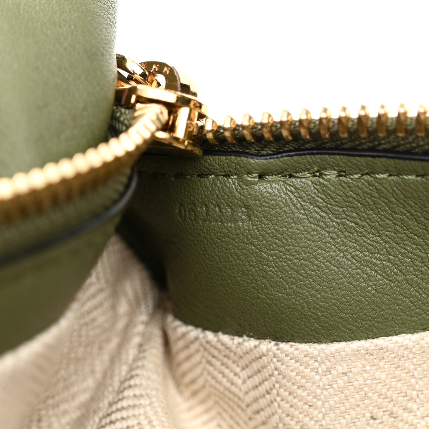 Calfskin Puzzle Hobo Avocado