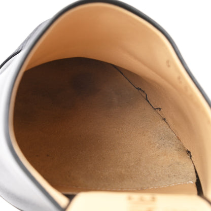 Chanel Lambskin Grosgrain Cap Toe CC Mules 40.5 Black 11 of 11