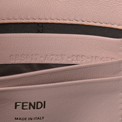 Fendi Nappa FF 1974 Embossed Mini Baguette Rosa Quarzo 7 of 9