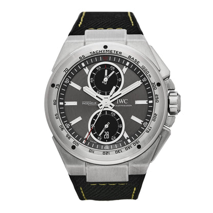 IWC Stainless Steel Fabric 45mm Ingenieur Chronograph Automatic Watch Grey IW378507 1 of 5