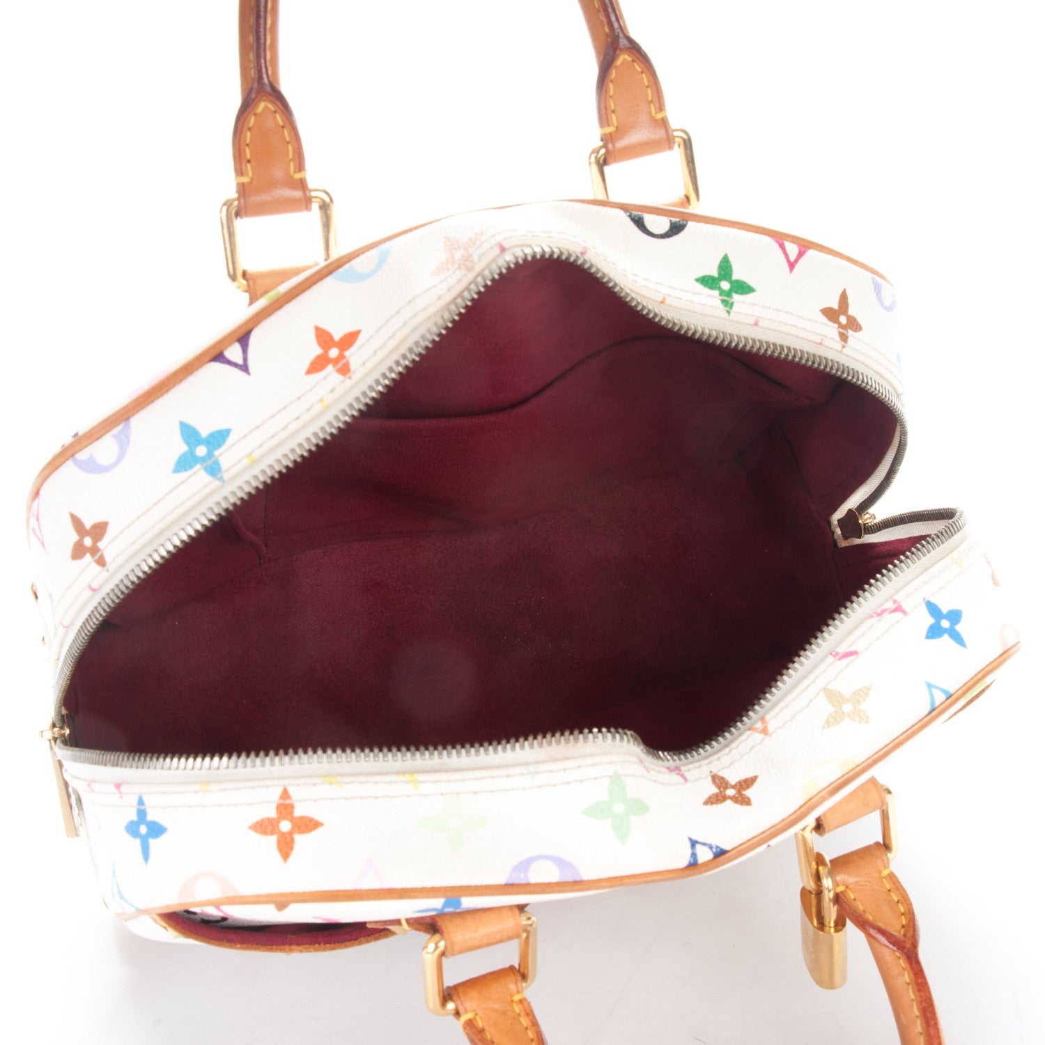 Louis Vuitton Monogram Multicolor Trouville White 5 of 7