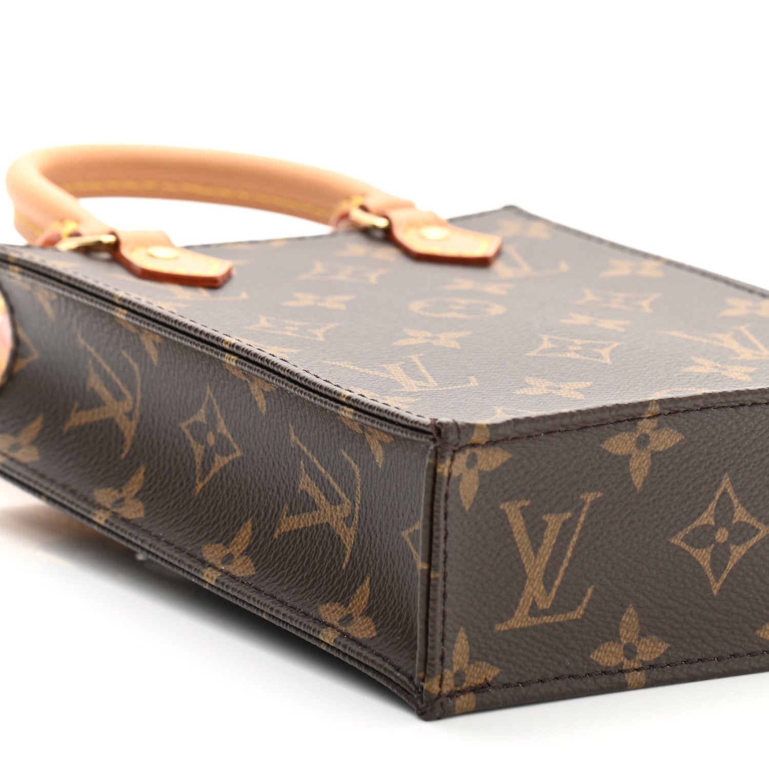 Louis Vuitton Monogram Petit Sac Plat 8 of 9