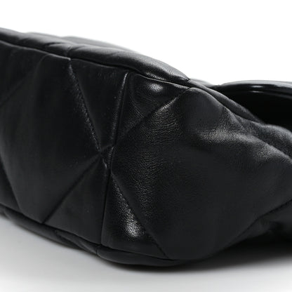 Chanel Lambskin Quilted Large Chanel 19 Flap Black 9 of 9