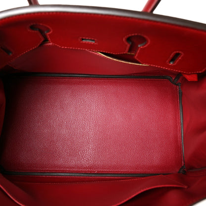 Hermes Epsom Birkin 35 Rouge Grenat 4 of 9