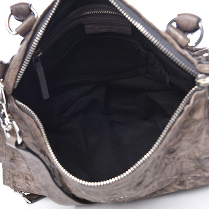 Givenchy Tumbled Sheepskin Medium Pandora Charcoal 5 of 9