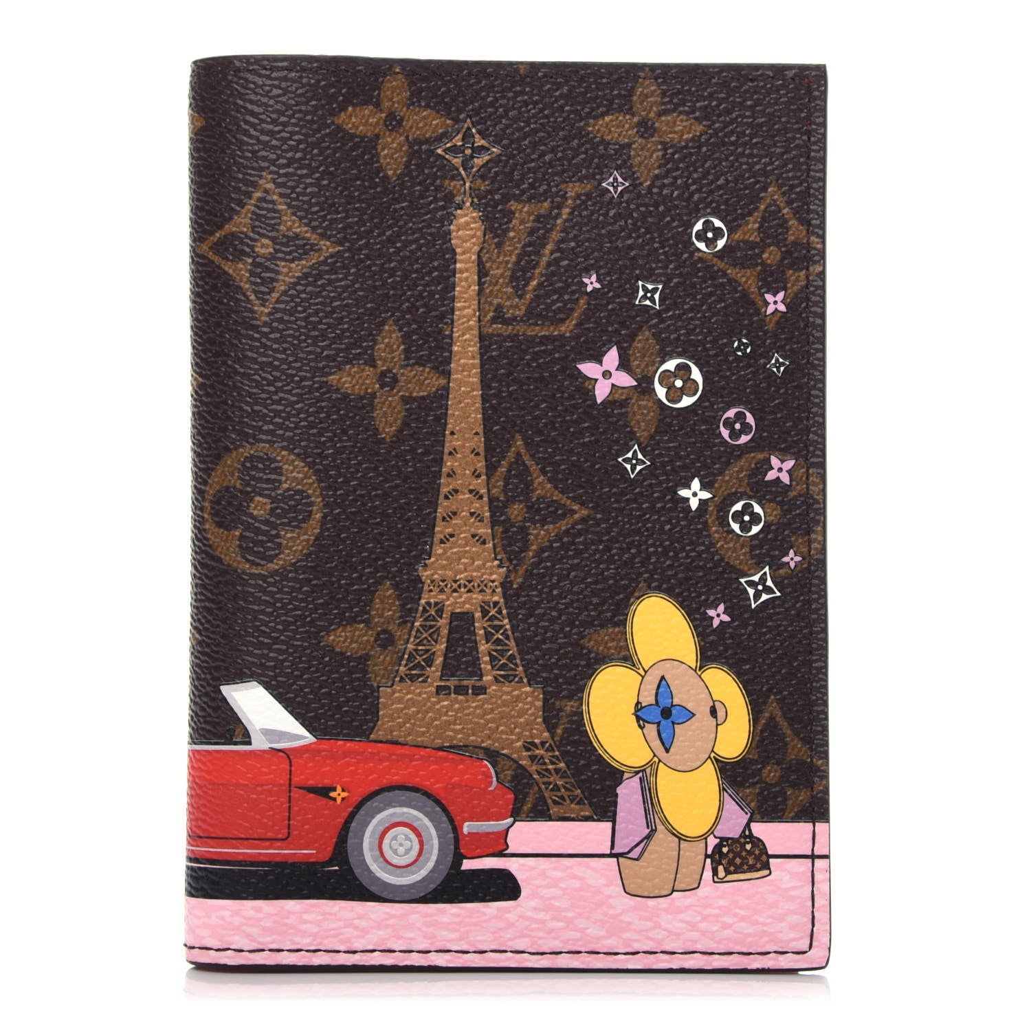 Louis Vuitton Monogram 2019 Christmas Animation Passport Cover Rouge 1 of 7
