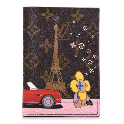 Louis Vuitton Monogram 2019 Christmas Animation Passport Cover Rouge 1 of 7