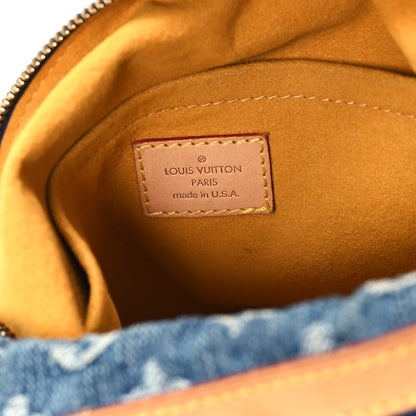 Louis Vuitton Monogram Denim Baggy PM Blue 6 of 10