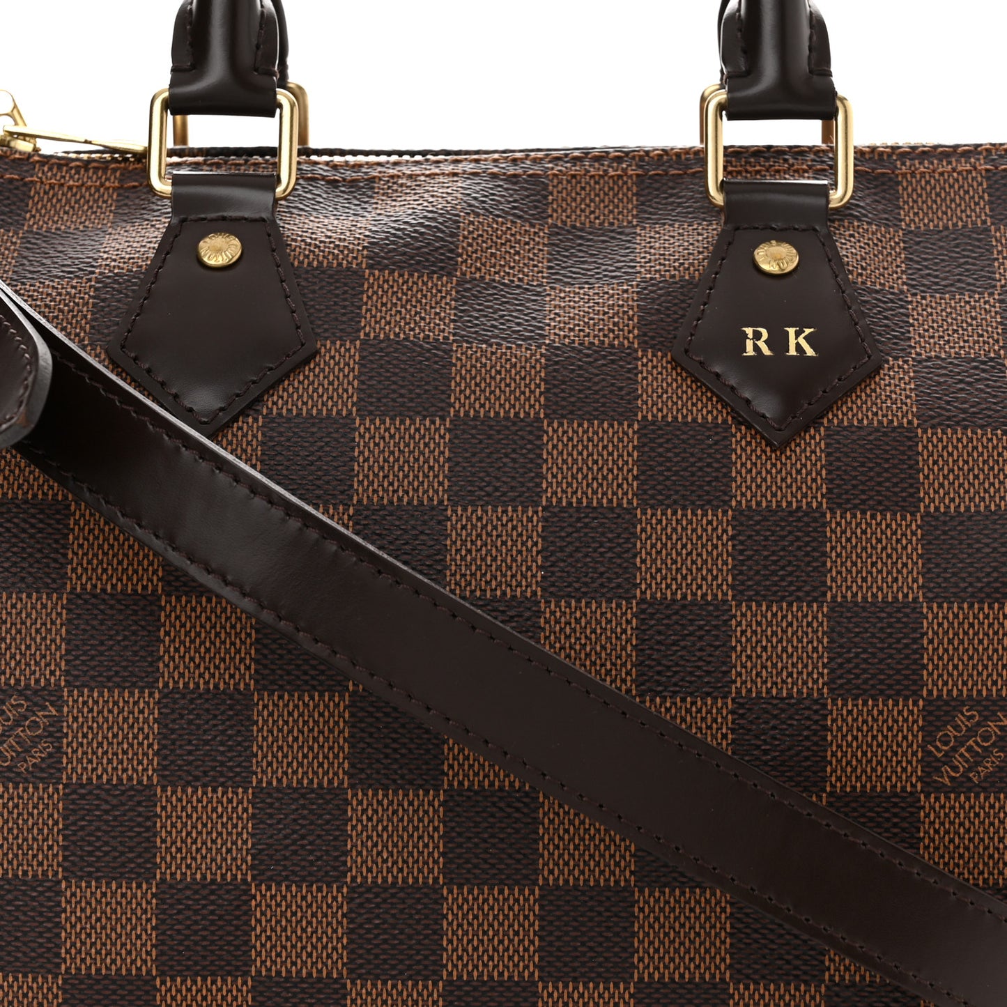 Damier Ebene Speedy Bandouliere 25