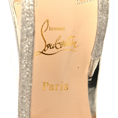 Christian Louboutin Mini Glitter PVC Specchio Optisexy 100 Pumps 39.5 7 of 7