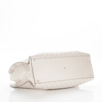 Gucci Guccissima Piston Tote Off White 4 of 9