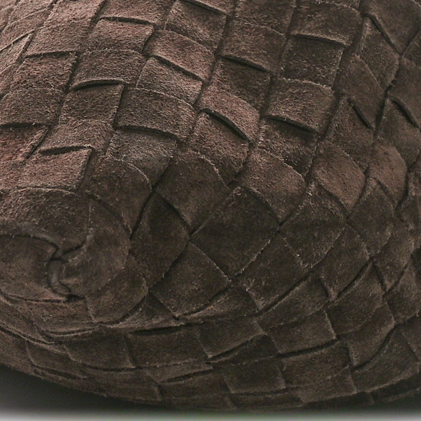 Suede Intrecciato Small Hop Fondant