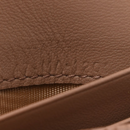 Christian Dior Grained Calfskin Saddle Card Holder Blush 8 of 9