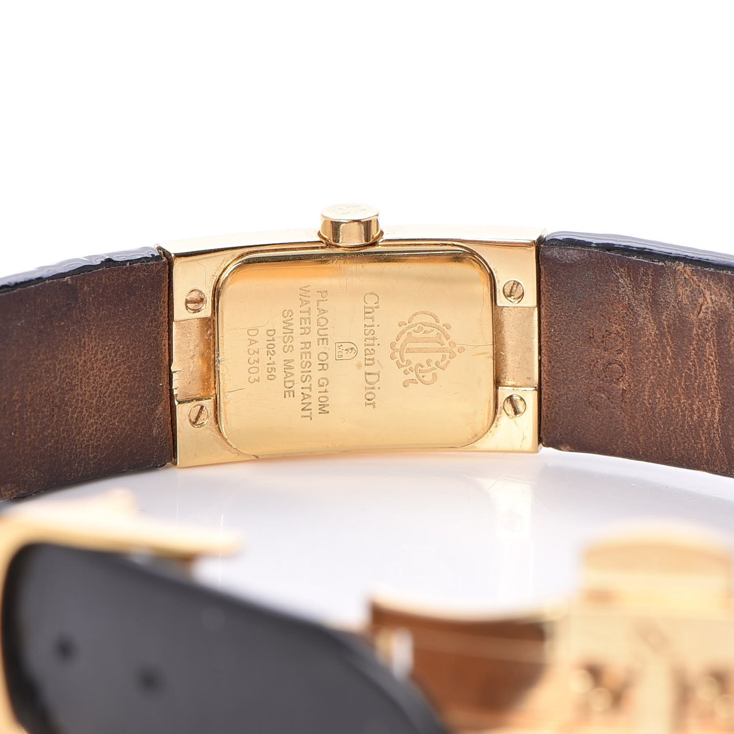 Patent Watch Black Gold