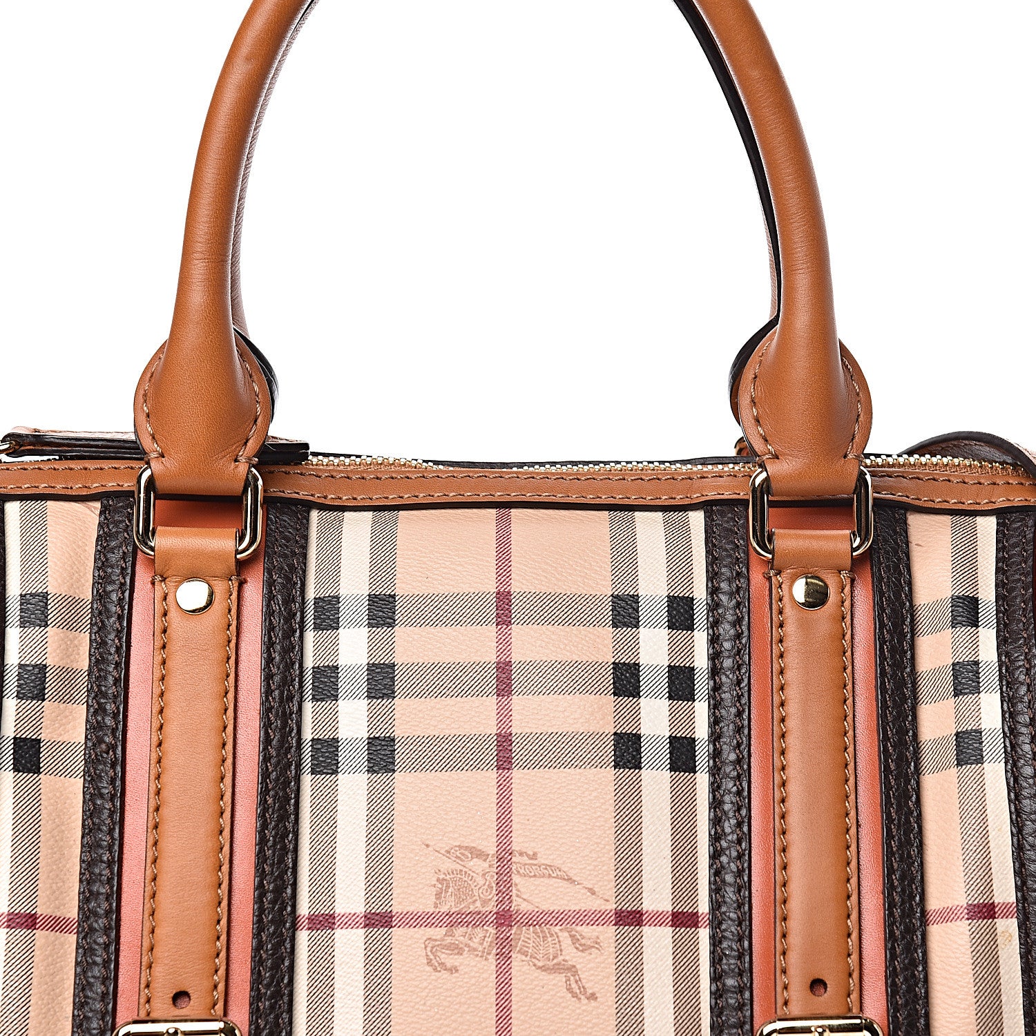 Burberry Haymarket Check Medium Alchester Bowling Bag Autumn 11 of 12