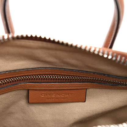 Givenchy Sugar Goatskin Mini Antigona Caramel 7 of 8