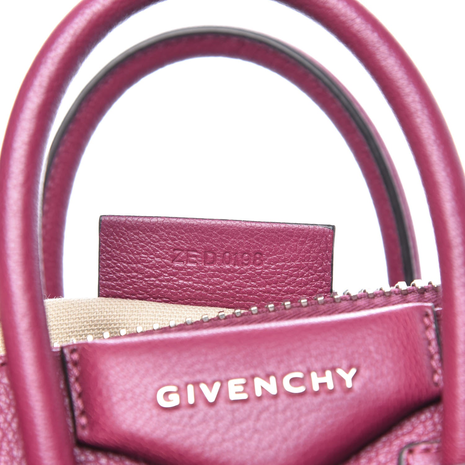 Givenchy Sugar Goatskin Mini Antigona Orchid Purple 6 of 9