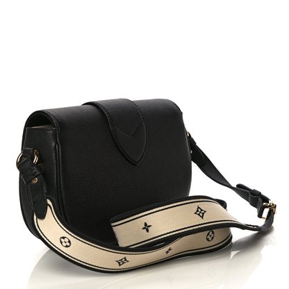 Louis Vuitton Grained Calfskin LV Pont 9 Soft PM Black 3 of 10