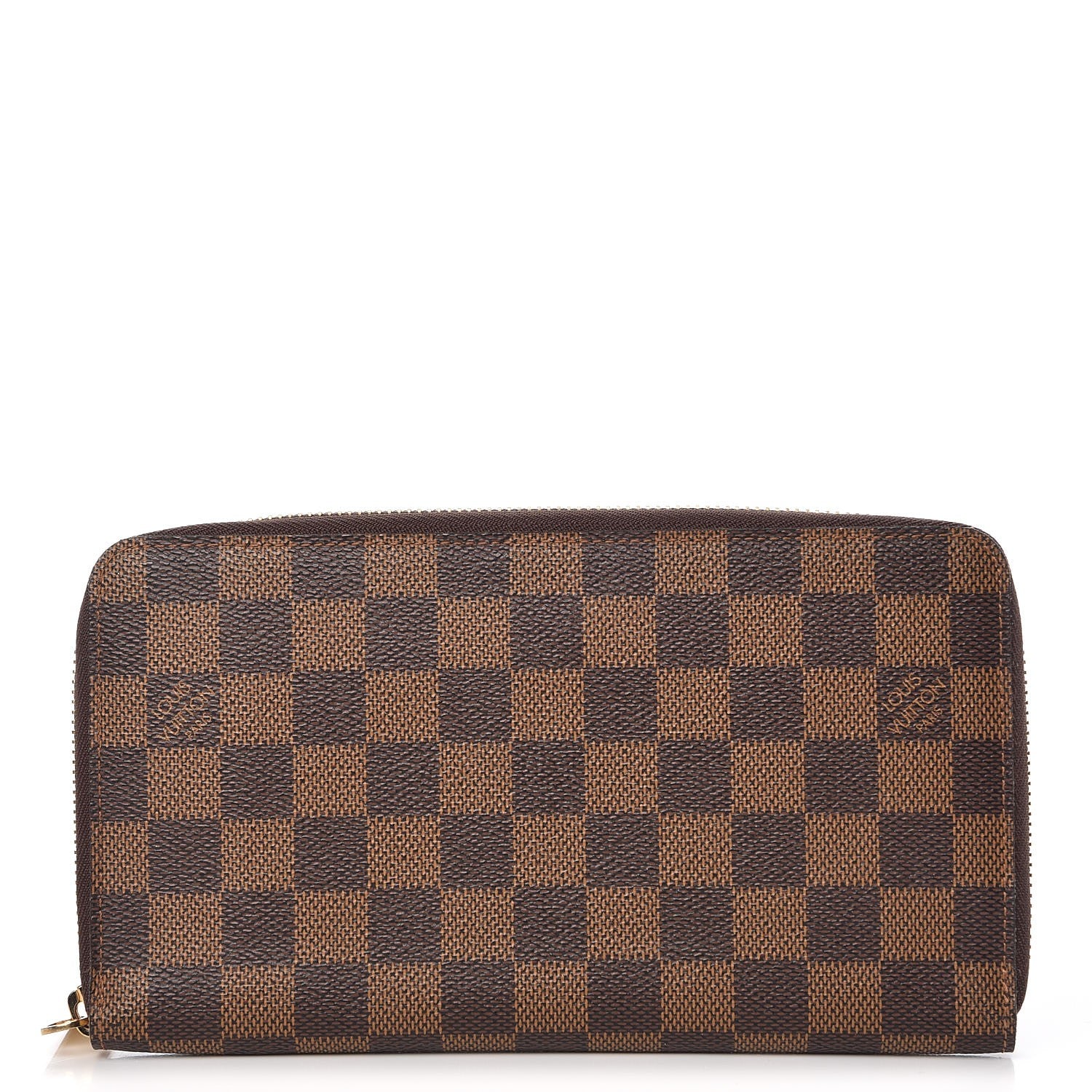 Louis Vuitton Damier Ebene Zippy Organizer Wallet 1 of 9