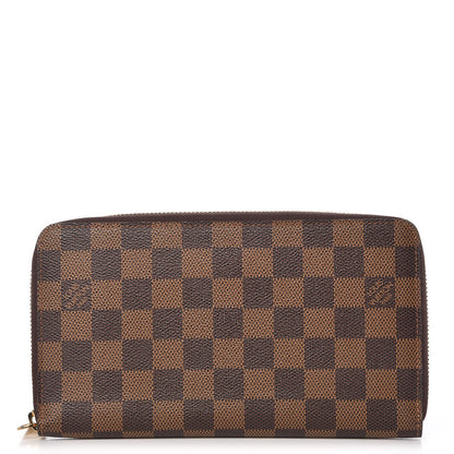 Louis Vuitton Damier Ebene Zippy Organizer Wallet 1 of 9