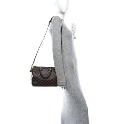 Louis Vuitton Damier Ebene Speedy Bandouliere 25 2 of 10